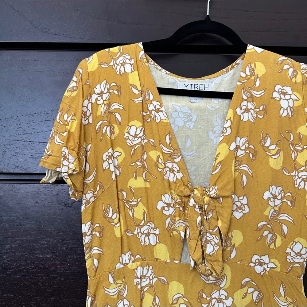 Yireh Cleo Dress in Honey - Picture 3 of 4